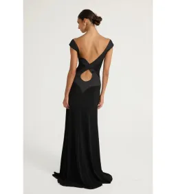Ance Gria Octavia Gown in Black Size 8 for rent on The Volte - image 3