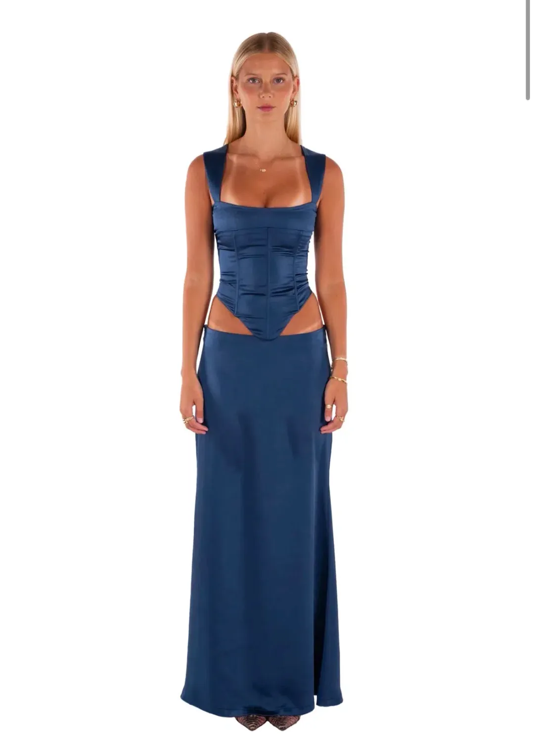 I am Delilah Valerie Set, blue, maxi XS for rent on The Volte - main image