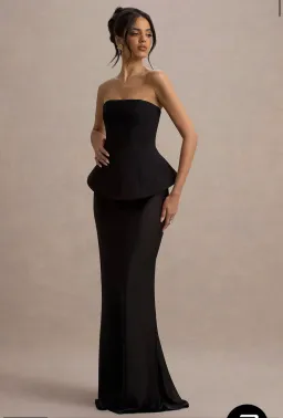 Club London, Ohio, Black, Strapless , Size 6 for rent on The Volte - image 1