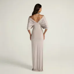 Ance Gria Neve Dress - Grey Size Small for rent on The Volte - image 3
