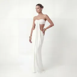 Serve The Brand Ophelia Maxi White for rent on The Volte - image 7