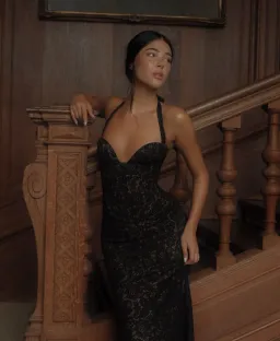Fenity Monique Dress in Black Size S for rent on The Volte - image 3