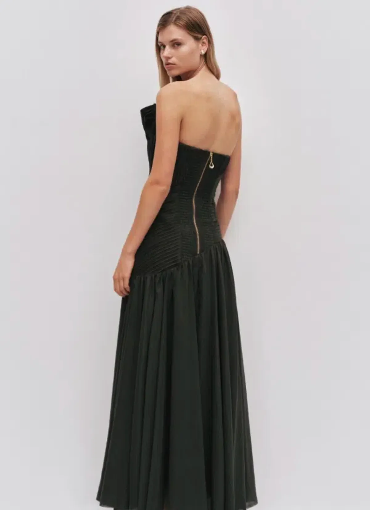 AJE Aquiline Gown Hunter Green 12 - Image 2