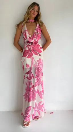 By Nicola Juno Maxi Dress in Potpourri Size 12 for rent on The Volte - image 2