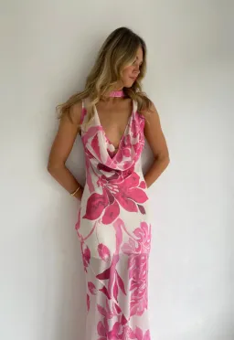By Nicola Juno Maxi Dress in Potpourri Size 12 for rent on The Volte - image 4