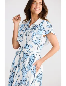 Brave + True Marigold Dress M Coastal Bloom for rent on The Volte - image 3