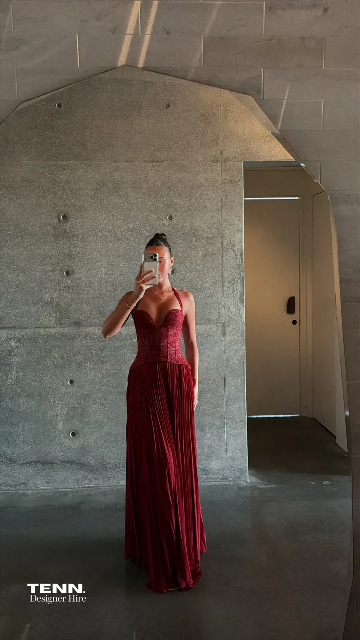 Fenity Gaia Gown Red Size L - Image 3