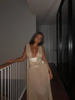 Arcina Ori Ramona Floor-Length Champagne Gown Size XS for rent on The Volte - image 4