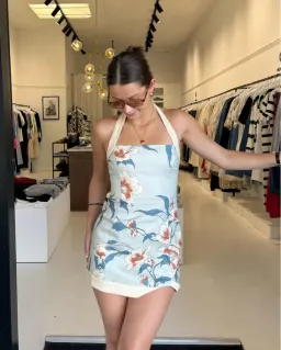 Sir The Label Roisin Mini Dress Size 4 / AU 14 for rent on The Volte - image 4
