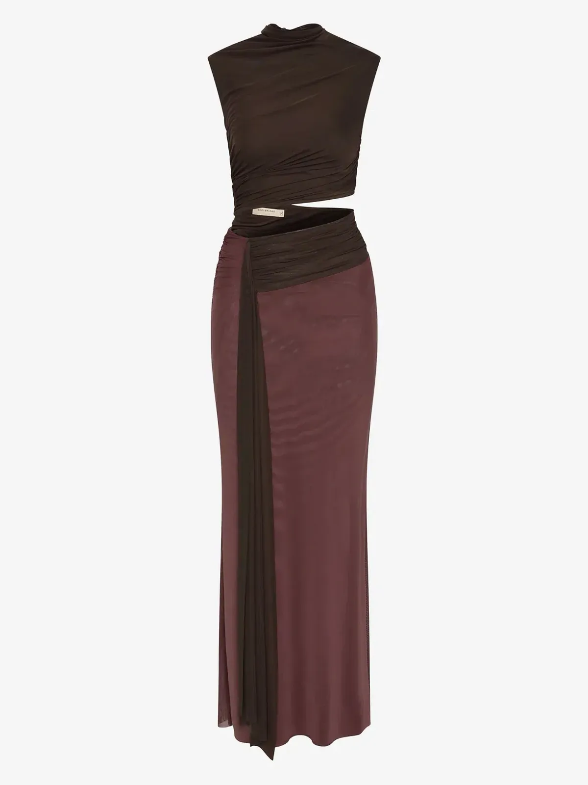 BEC & BRIDGE CONNI MAXI AUBERGINE/DARK CHOC / SIZE 8 - Image 5