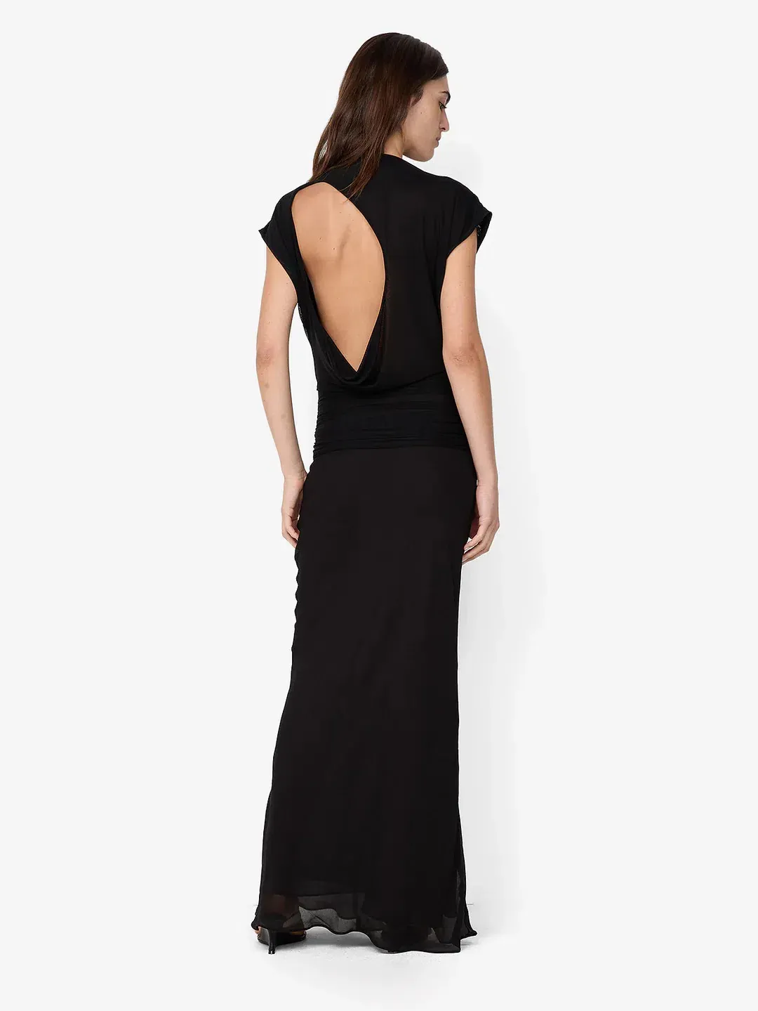 BEC & BRIDGE JEHNAYA ASYM MAXI BLACK / SIZE 8 for rent on The Volte - main image