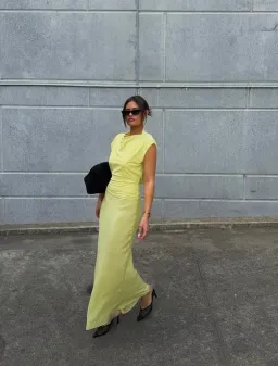 BEC & BRIDGE JEHNAYA ASYM MAXI CITRUS / SIZE 6 for rent on The Volte - image 1