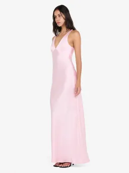BEC & BRIDGE THE DREAMER V NECK MAXI / POWDER PINK / SIZE 6 for rent on The Volte - image 2