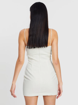 Bec & Bridge Ana Mini Dress White Size 8 for rent on The Volte - image 3