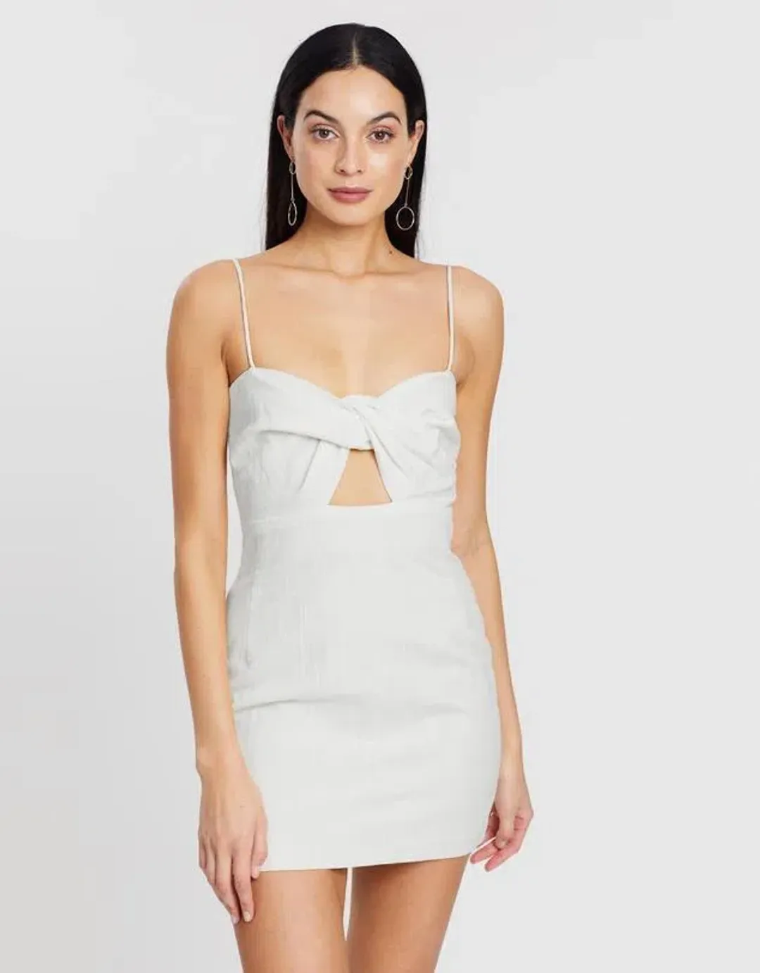 Bec & Bridge Ana Mini Dress White Size 8 for rent on The Volte - main image