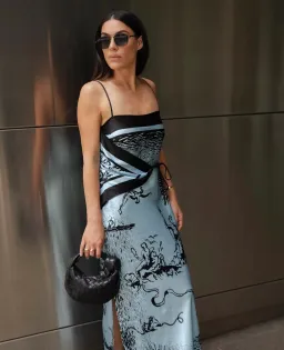 SIR the Label Dreamwood Scarf Maxi Size 8 for rent on The Volte - image 1