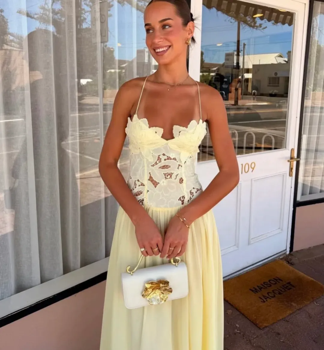 Hansen and Gretel Stephanie Maxi Dress Size L for rent on The Volte - main image