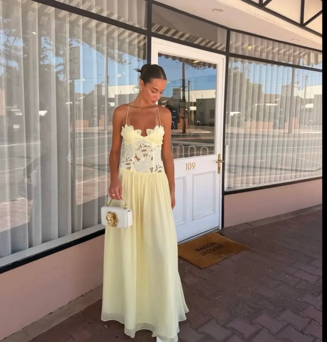 Hansen and Gretel Stephanie Maxi Dress Size L for rent on The Volte - main image