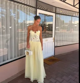 Hansen and Gretel Stephanie Maxi Dress Size L for rent on The Volte - image 1