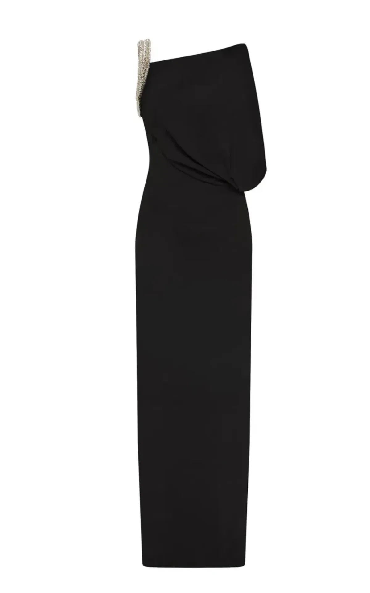 Rachel Gilbert Claudelle Jeweled and Embellished Gown Black AU 6 Size 0 for rent on The Volte - main image