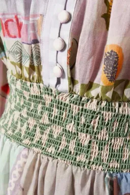 Alemais Emma Gale Shirtdress Multi Print Size 8 AU for rent on The Volte - image 12