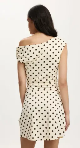 Sandy Asymmetrical Mini Dress for rent on The Volte - image 2