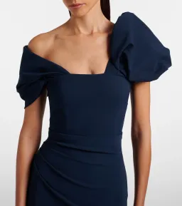 Rachel Gilbert Jade Maxi Gown in Navy Size 8 for rent on The Volte - image 2