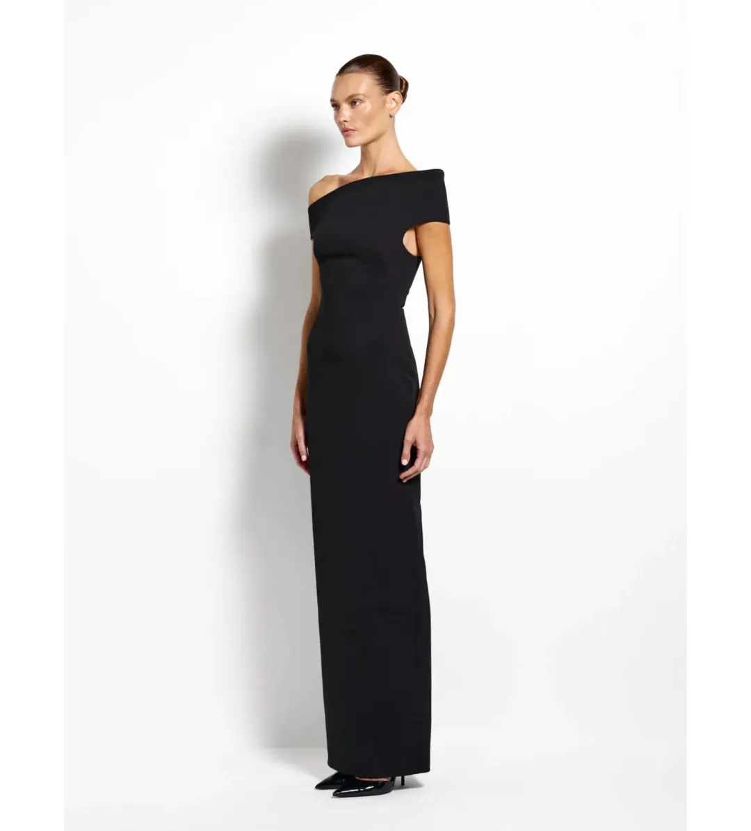 Effie Kats Hayes Gown in Black Size S/AU8 for rent on The Volte - main image