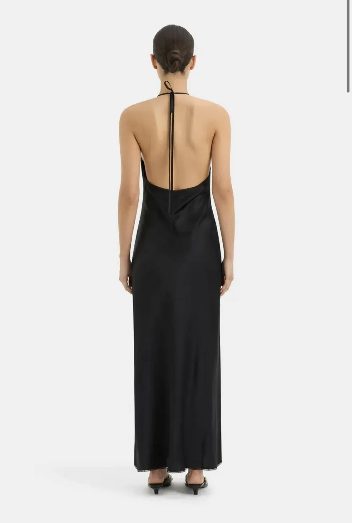SIR THE LABEL ARIES DRESS BLACK - Image 4