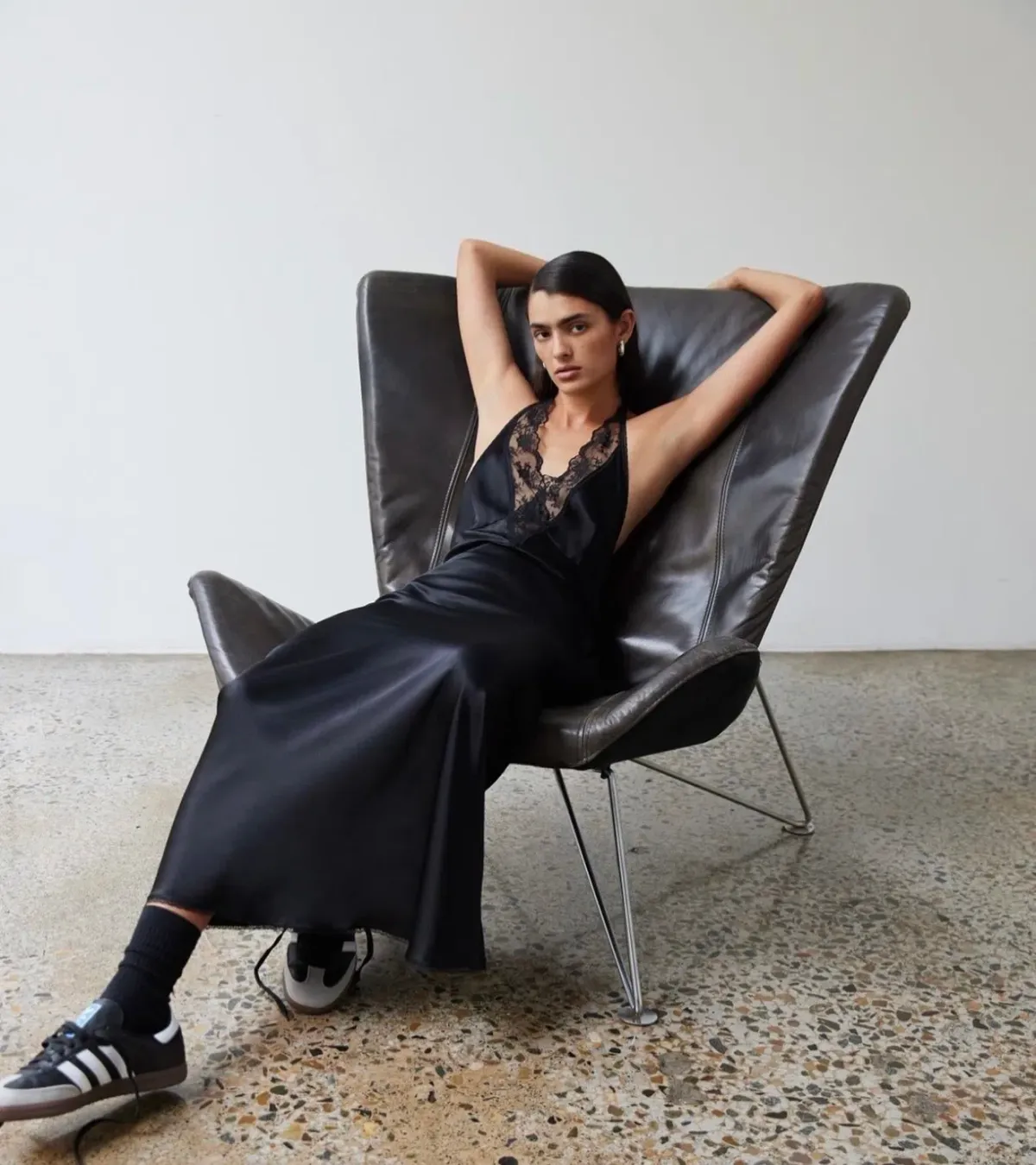 SIR THE LABEL ARIES DRESS BLACK - Image 2