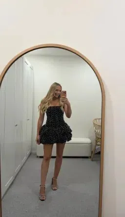 AJE Regina Pearl Mini Dress Size 10 for rent on The Volte - image 4