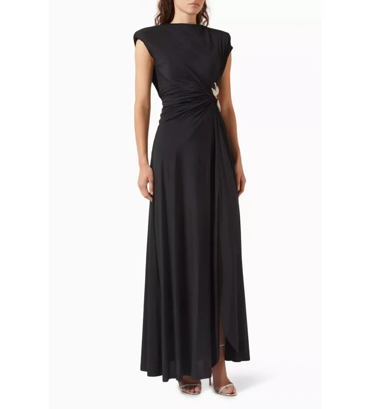 Rachel Gilbert Rico Maxi Gown Black Size 10 - Image 1