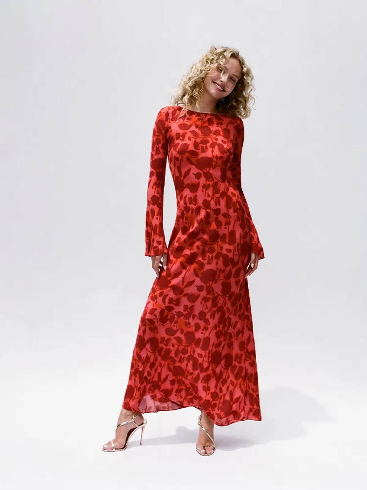 Realisation Par The Gia Maxi Dress in Havana Red Size S / AU 8 - Image 1