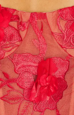 Bronx & Banco X REVOLVE Anastasia Maxi Dress in Red Bronx and Banco Size XS for rent on The Volte - image 4