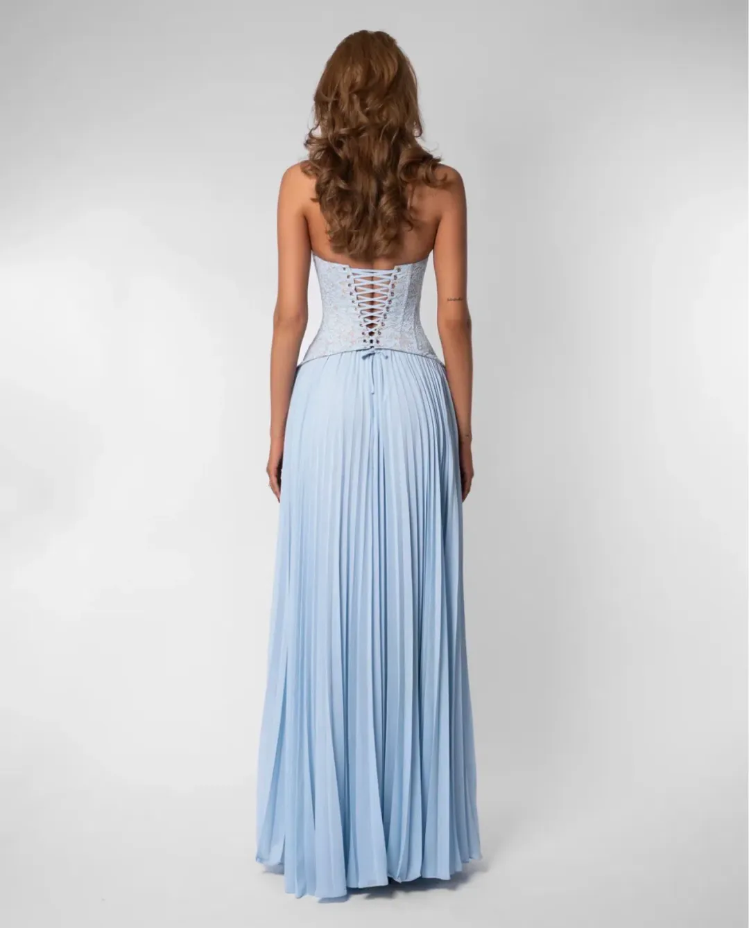 Fenity Gaia Gown blue Size S/8 for rent on The Volte - main image