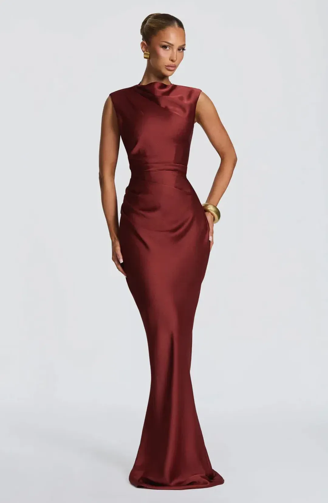 BABY BOO AVIELLE MAXI DEEP RUST / SIZE 6 for rent on The Volte - main image
