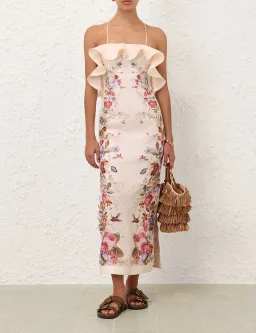 Zimmermann Patience Frill Midi Dress for rent on The Volte - image 3