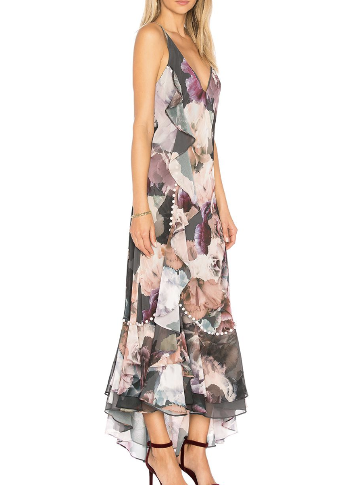 We Are Kindred Paloma Ruffle Dress Size 10 - Image 3