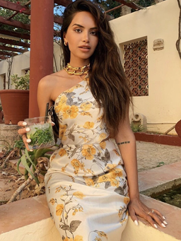 Bec And Bridge Matilde Asym Midi Dress Size 6 for rent on The Volte - image 2