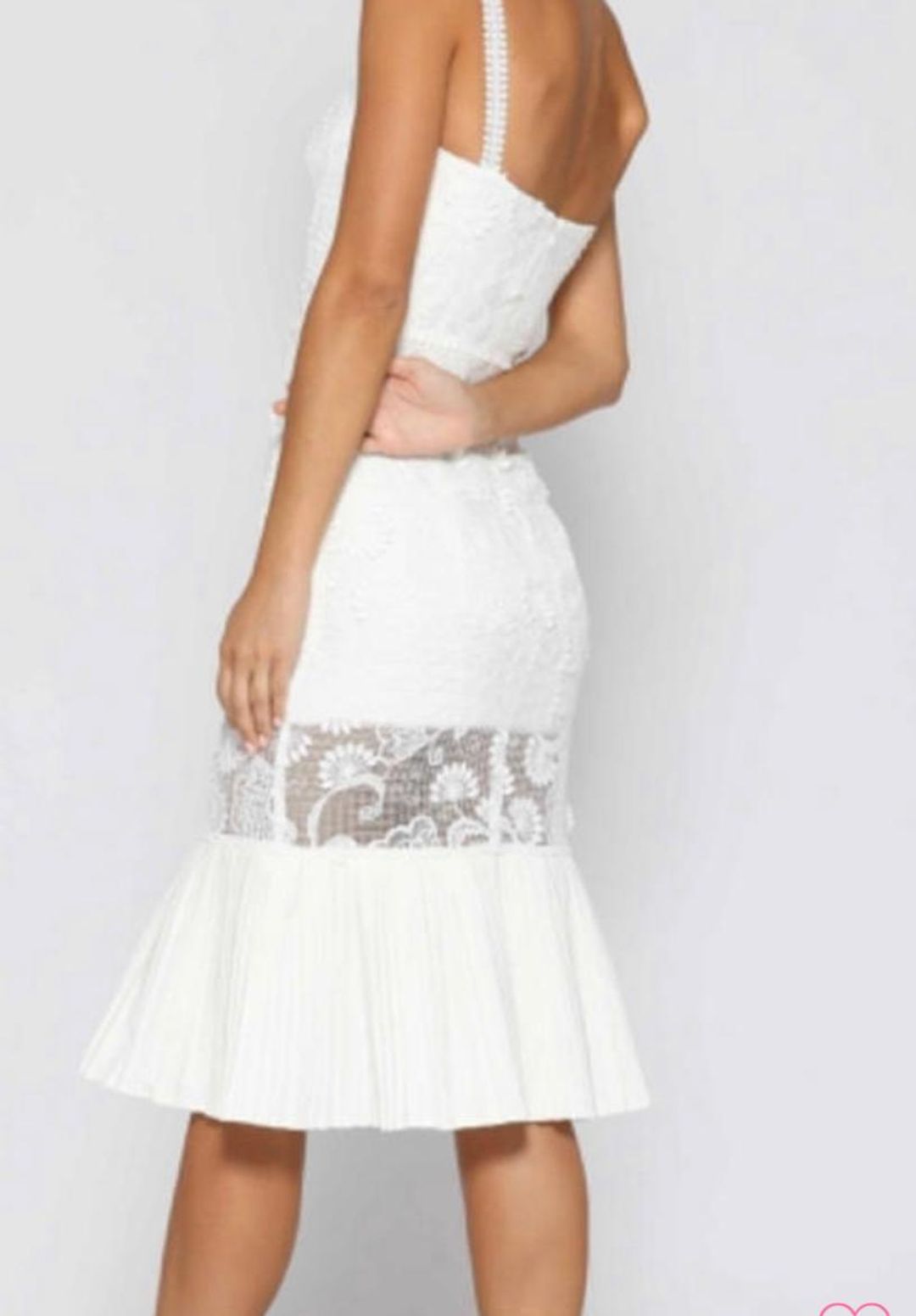 Elle Zeitoune - Erin Dress White size 8 for rent on The Volte - main image