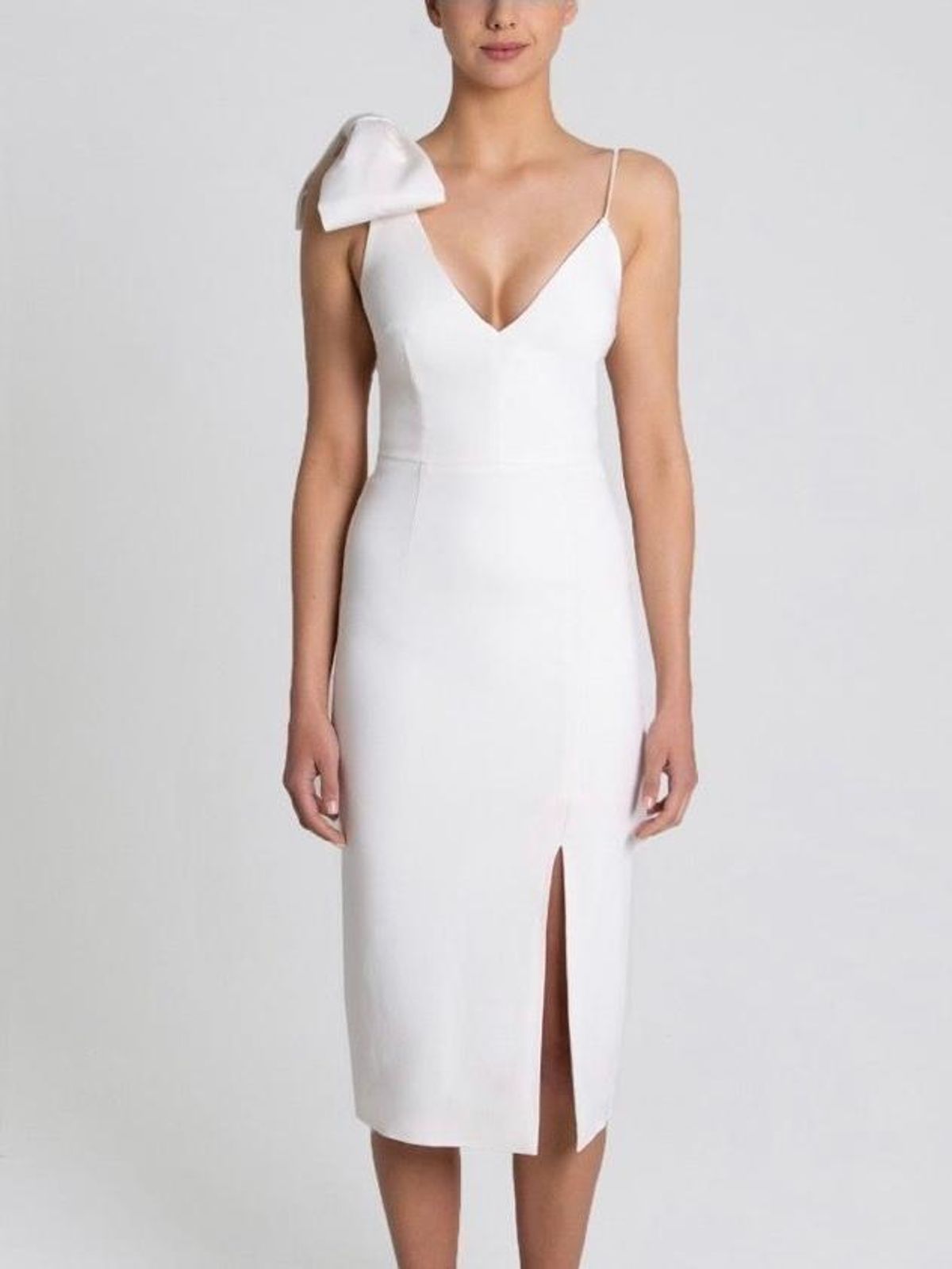 Rebecca Vallance Mondrian Bow Dress White Size 6 - Image 1