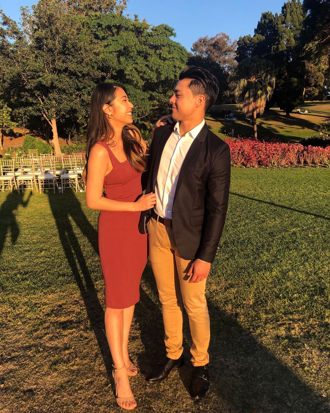 Kookai Roxy Dress Burgundy Size 6 for rent on The Volte - main image