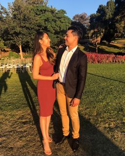 Kookai Roxy Dress Burgundy Size 6 for rent on The Volte - image 3