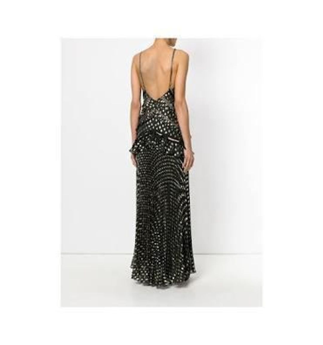 Self Portrait Metallic Polka Dot Gown size10 for rent on The Volte - main image