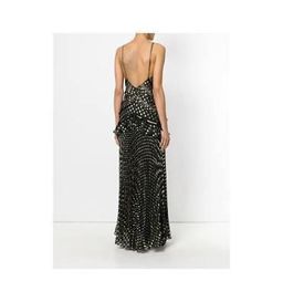 Self Portrait Metallic Polka Dot Gown size10 for rent on The Volte - image 2