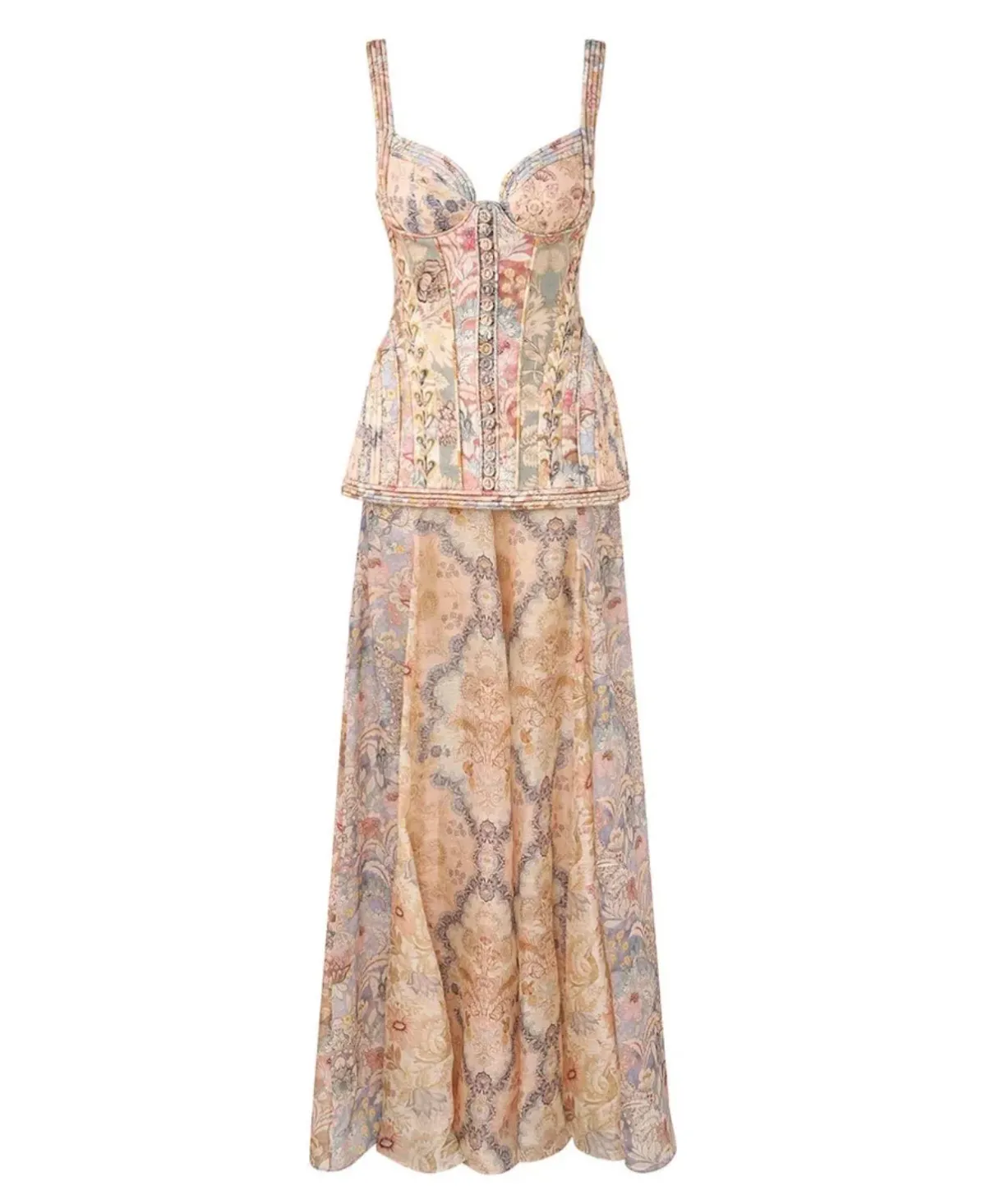 Zimmermann Rebellion Corded Maxi Dress Size 0/ AUS 8 - Image 4