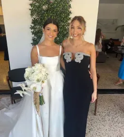 Rachel Gilbert Lukas Gown Black Silver Size 2/AU10 for rent on The Volte - image 5