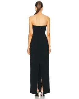 Rachel Gilbert Lukas Gown Black Silver Size 2/AU10 for rent on The Volte - image 3
