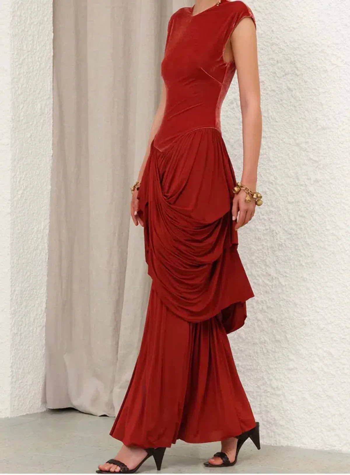 Zimmermann Memento Drape Dress Size 0/ AUS 8 - Image 4
