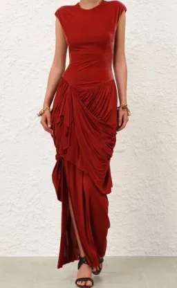 Zimmermann Memento Drape Dress Size 0/ AUS 8 for rent on The Volte - image 3